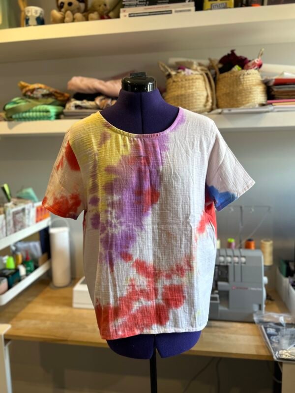 T-shirt Tie & Dye Coloré – Image 6