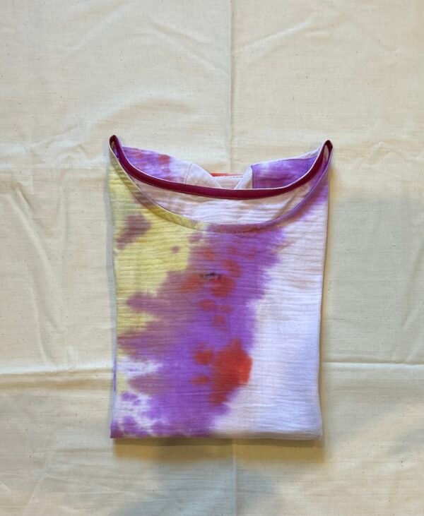 T-shirt Tie & Dye Coloré – Image 3