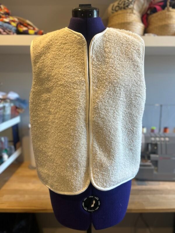 Gilet Réversible Jeans & Nuage